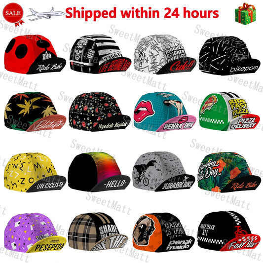 SweetMatt Outdoor Cycling Caps Bicycle Hats Breathable Lightweight Shade Universal Size Men And Women 16 Style Arbitrary Choice