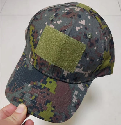 South Korean Granite Pattern Five-color Digital Camouflage Baseball Hat Man Cap