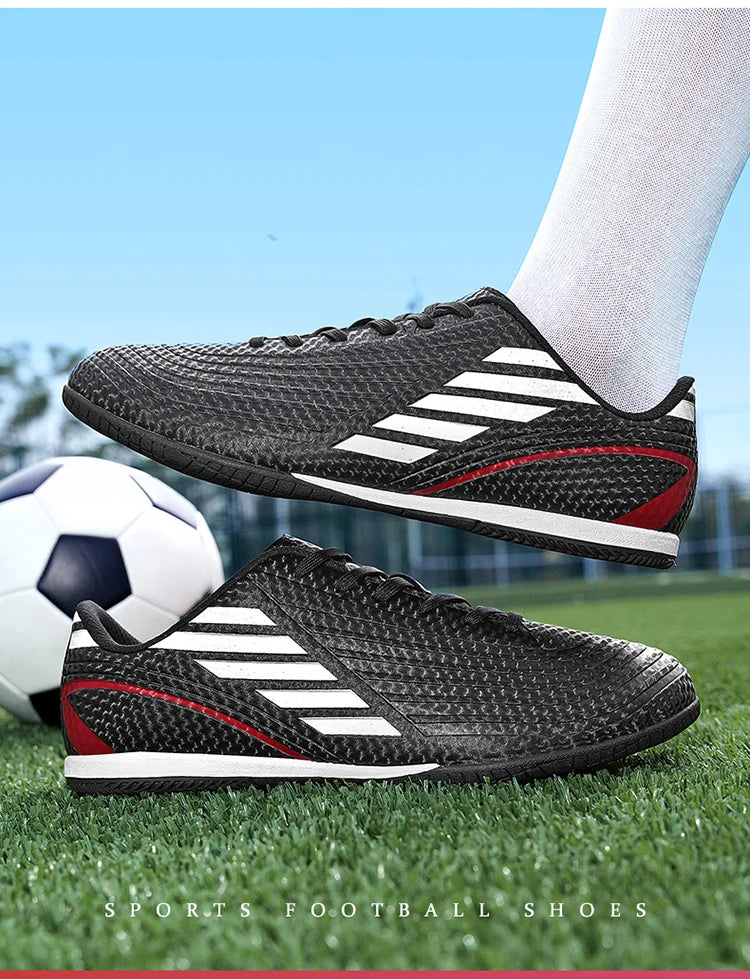 Indoor Soccer Shoes Men Futsal Sneakers Non-Slip Children Society Football Boots Outdoor Training Trainers Fashion Male Sneakers.