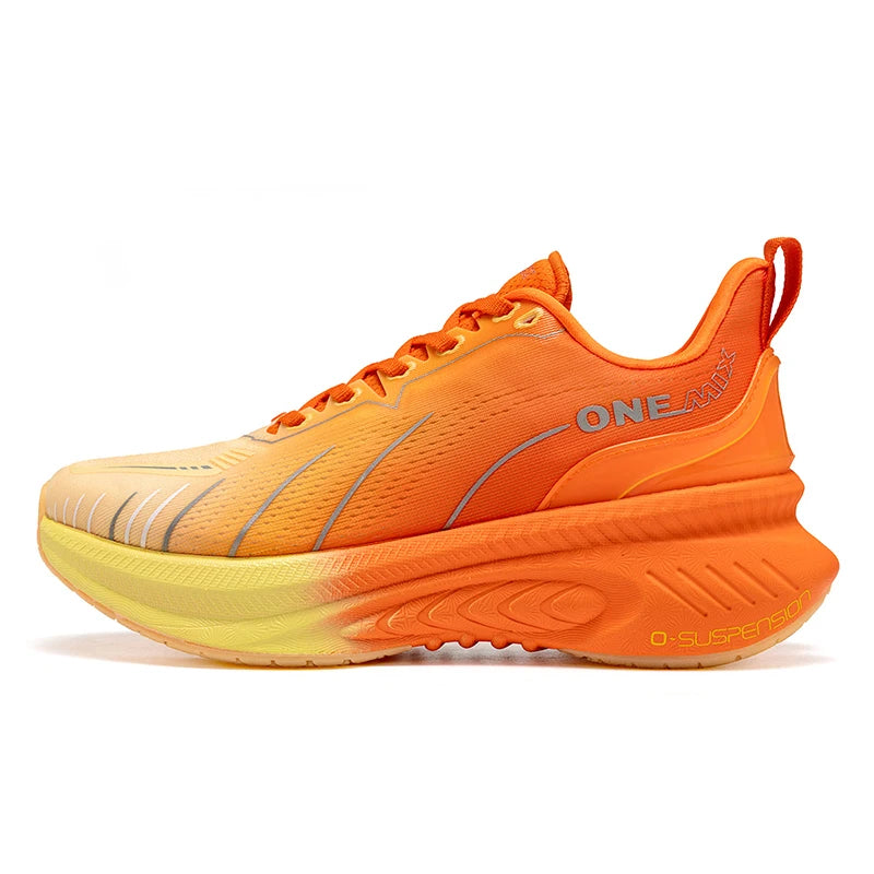 ONEMIX Women's Black Breathable Running Sneakers 2024 Designer Edition, Free Shipping, Pink Fashion Damping Sports Shoes