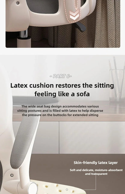 Ergonomic Chair,home Computer Chair,comfortable Sedentary Student Study Chair,dormitory Backrest, E-sports Chairs, Office Chairs