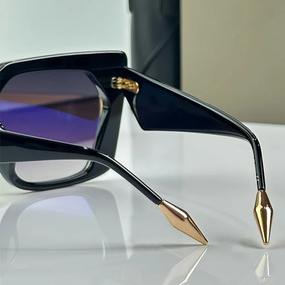 430 Square Acetate High Quality Sunglasses for Men and Women Handmade Men and Women UV400 Outdoor Personlized Trendy Eyeglasses
