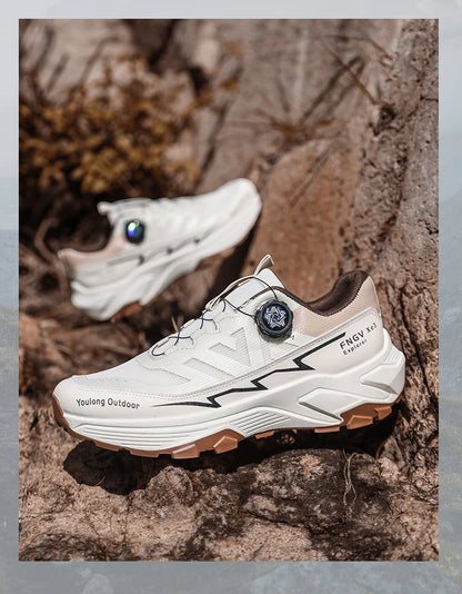 Herren-Sneaker Casual Outdoor rutschfest stoßdämpfend vielseitig Offroad-Wanderschuhe bequeme Laufschuhe für Herren mit weicher Sohle