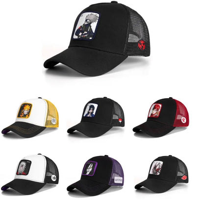 Naruto Snapback bejzbol kapa Uchiha Itachi anime stilovi kapa za muškarce i žene hip hop dad podesiva mrežasta kapa trucker kapa