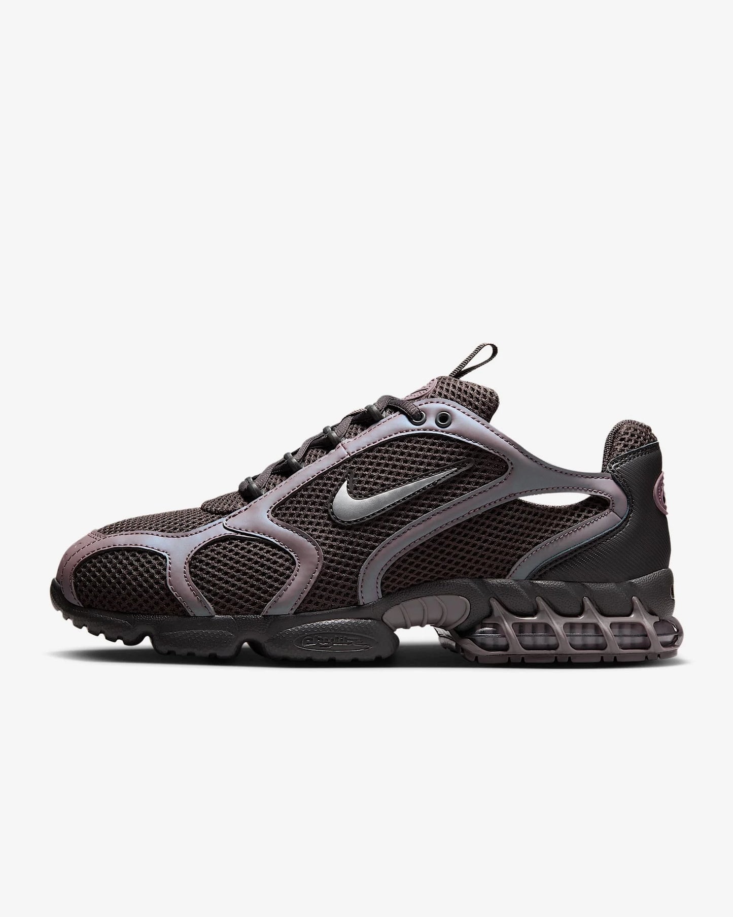 Nike Air Zoom Spiridon Cage 2 Unisex Low-Top Freizeitschuhe, sportlich, strapazierfähig, Grau/Rot, Lifestyle-Footwear CJ1288-600