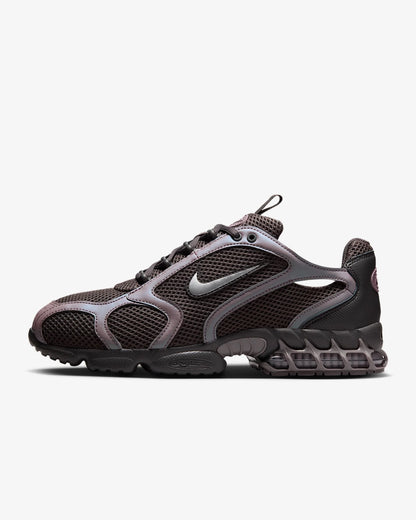 Nike Air Zoom Spiridon Cage 2 Unisex Low-Top Freizeitschuhe, sportlich, strapazierfähig, Grau/Rot, Lifestyle-Footwear CJ1288-600