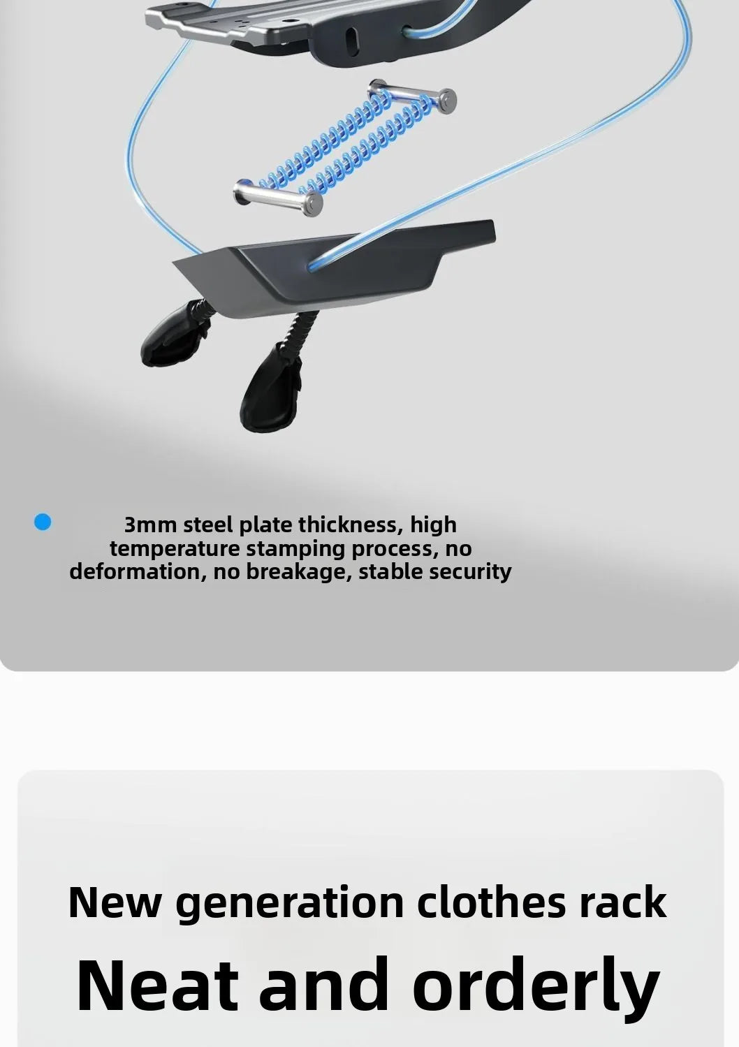 Adjustable Ergonomic Mesh Office Chair, Breathable High Back Computer Desk Chair with 6D Lumbar Support & Retractable Footrest