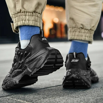 Men's Sport Shoes Casual Fashion Running Sneakers High Quality Breathable Lightweight Outdoor Walking Anti-slip Footwear