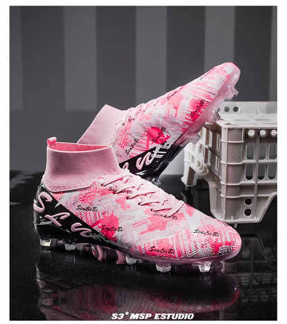 Professional Football Boots Men Soccer Shoes Society Football Cleats FG Ultralight Training Soccer Sneakers Outdoor Sports Shoes
