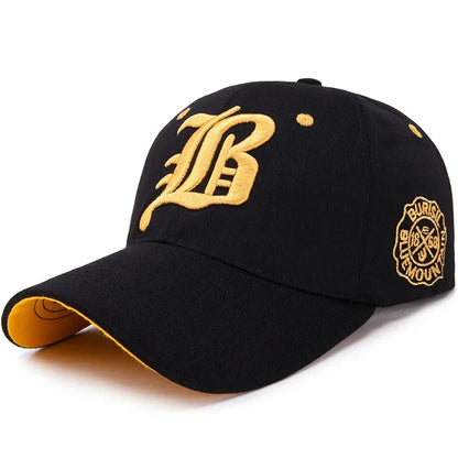 Herre- og dame-baseballkasket, sommerhat i bomuld, broderet, snapback, hiphop-kasket, sportshat til voksne, solhat, afslappet gorra, herre-visir, dad hat