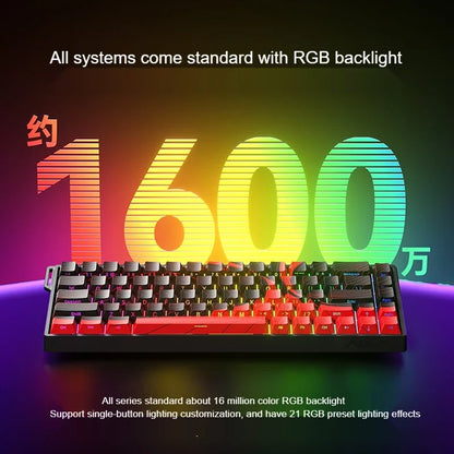 AULA WIN60 HE Magnetic  Keyboard Wired Trigger 8K Return Esports Gamer Customize RGB Mechanical Gaming Keyboard
