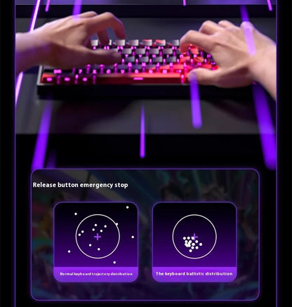 AULA WIN60 HE MAX E-Sports Keyboard 8K Polling Magnetic Swaps 0% Dead Zone RGB Unlock Dominance with This Hot Swappable Beast