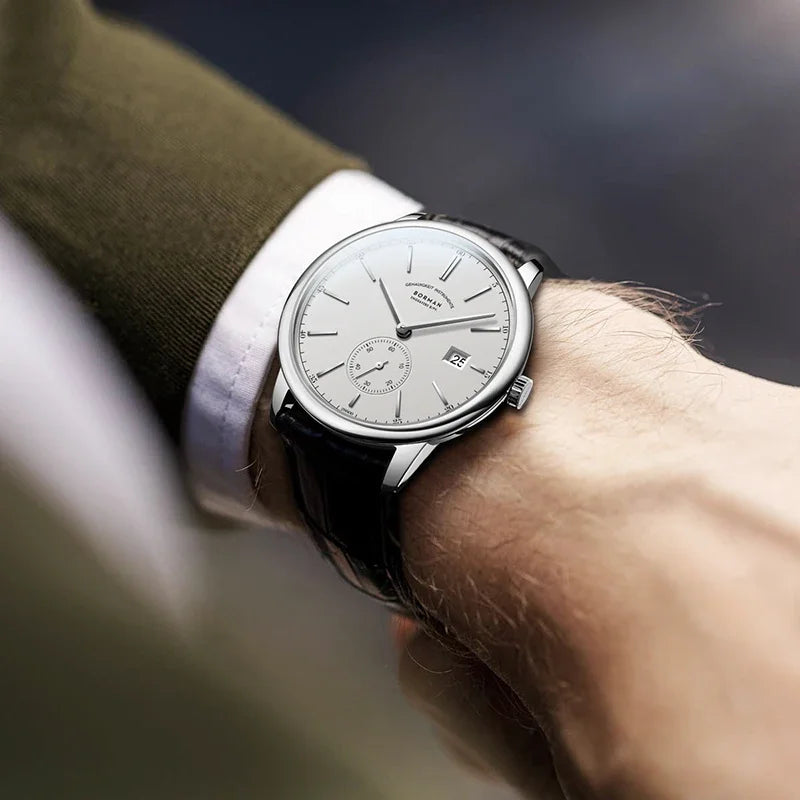 BORMAN BM3817 TOP Watch New 42 Luxury Men Automatic Mechanical Men's Watches Sapphire Ultra-thin 50M Waterproof Sub Dial Clocks
