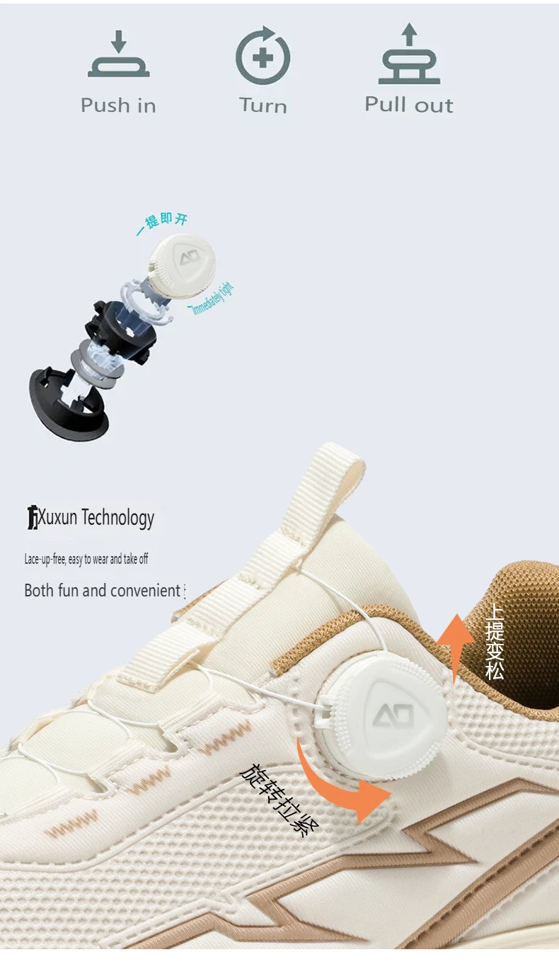 Frühlings- & Sommer-Laufschuhe für Herren – Outdoor-Wanderschuhe, abriebfeste Trailschuhe mit BOA-Verschluss, atmungsaktiver Sport- & Freizeitstil