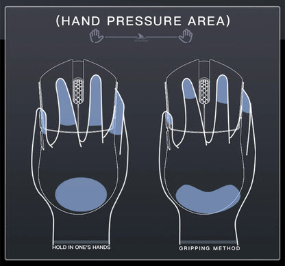 Darmoshark M3 V2 Gaming Mouse Double 8K Wireless Tri Mode 26KDPI PAW3395 Sensor Big Hand Game Macro Mouse For Computer Laptop PC