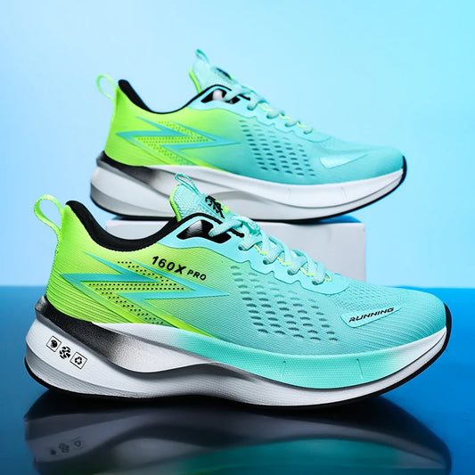 Spezielle Marathon-Laufschuhe für Herren und Damen, atmungsaktiv, leicht, mit Carbonplatte, komfortable, rutschfeste Sportsneaker