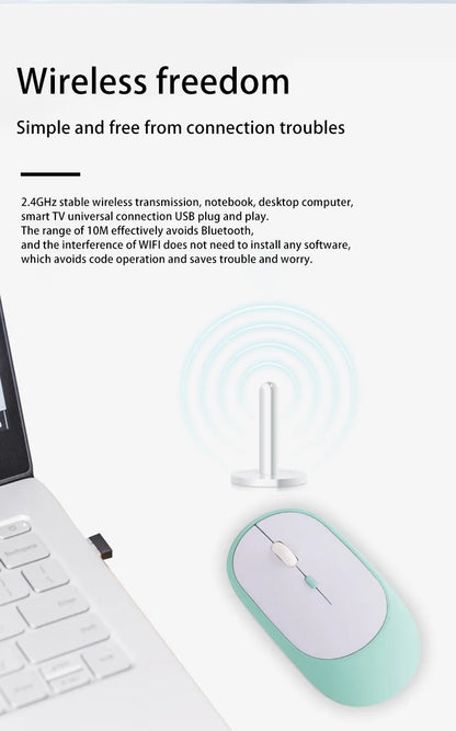 Lenovo Wireless Mouse USB Rechargeable Ergonomic Adjustable DPI Office Silent 2.4G Bluetooth Optical Electric Mouses Game Office