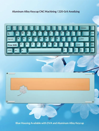Everglide AE68 Pro Gaming Keyboard 8000Hz Polling Rate High Performance 0.001mm Rapid Trigger ADC Direct Link Dual RGB Lamp