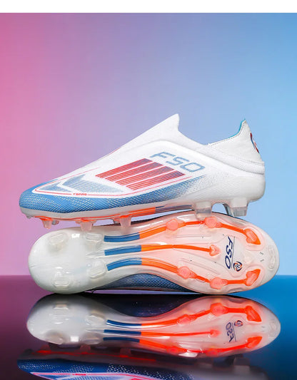 New Men's Football Boots Turf Comfortable Soccer Shoes Sport FG Grass Cleats Futsal Non-Slip Outdoor Adult Ultralight Non-Slip