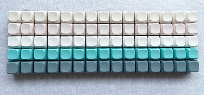 NPKC Blank XDA Keycaps Planck Preonic 61 75 87 108 Keyset Thick PBT Material for Cherry MX Mechanical Keyboard