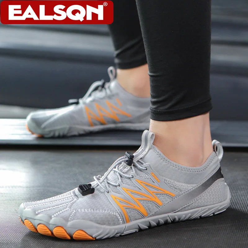 Outdoor Lightweight Men's Training Running Barefoot Shoes, Quick-Dry Swimming Water Shoes, Sport Gym Fitness Jogging Sneakers