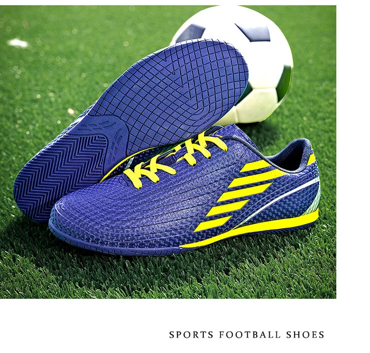 Indoor Soccer Shoes Men Futsal Sneakers Non-Slip Children Society Football Boots Outdoor Training Trainers Fashion Male Sneakers.