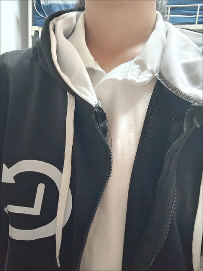 Anime Link Click Charles Lucas Same Coat Hoodies Cosplay Costume Sweatshirts Man Hoodie Women Man Clothing Men's Sweatshirts