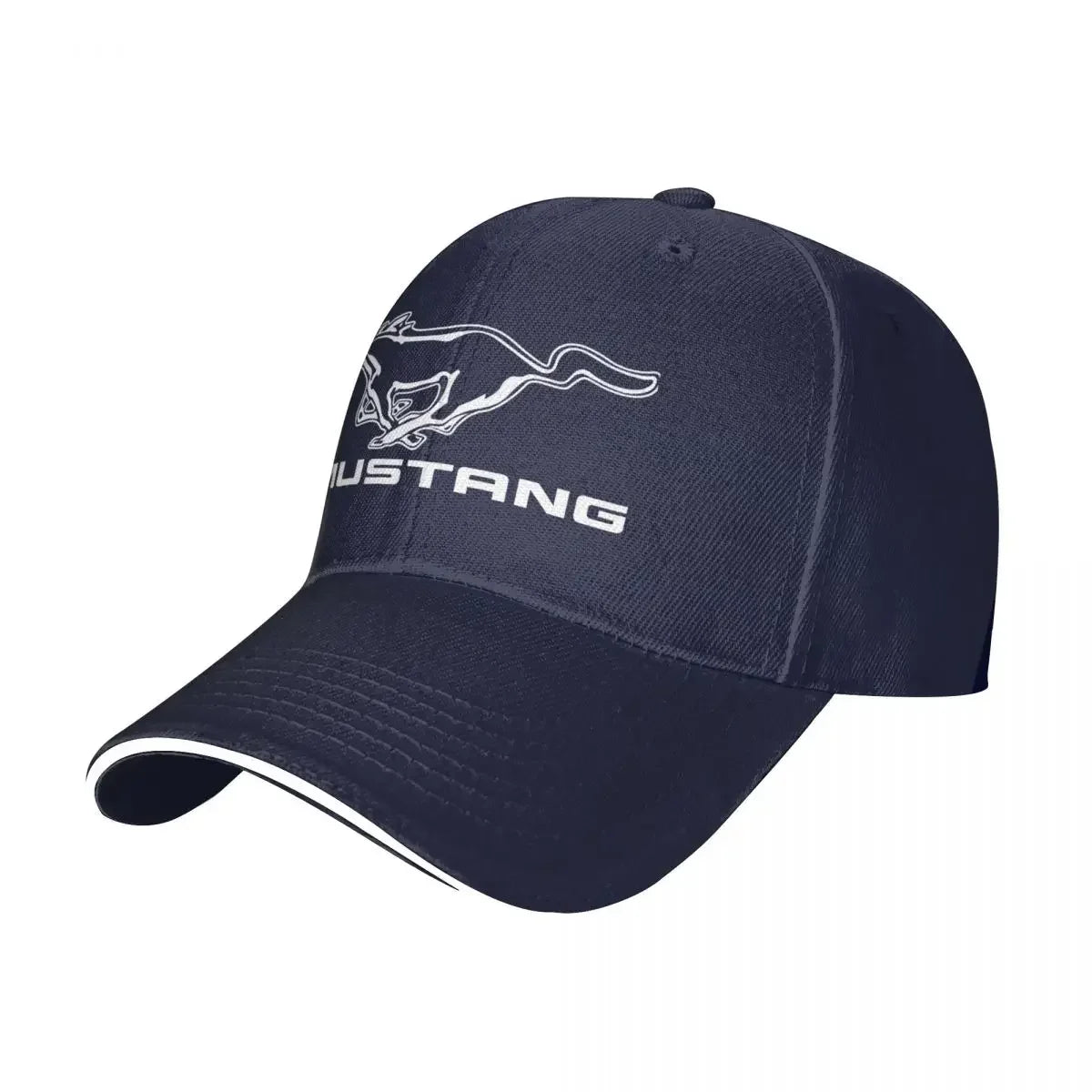 Skeleton Mustang Baseball Caps Casual Sandwich Hats