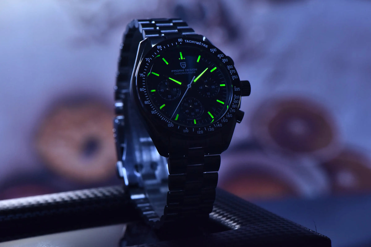 PAGANI DESIGN 2026 New CK2988 Moon Watches Retro Top Luxury Quartz Watch For Men Sapphire glass Speed Chronograph Wristwatch Men