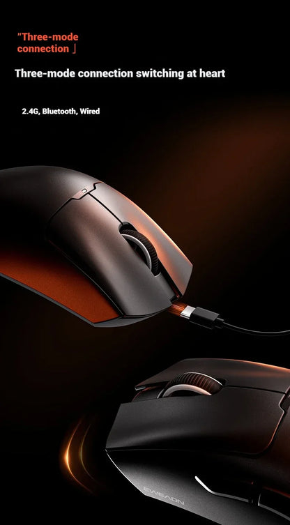 EWEADN A5 Pro Ultra wireless Lightweight Mouse Three-mode Paw3395/3311 22K/26KDPI  Low Latency Gaming Mouse