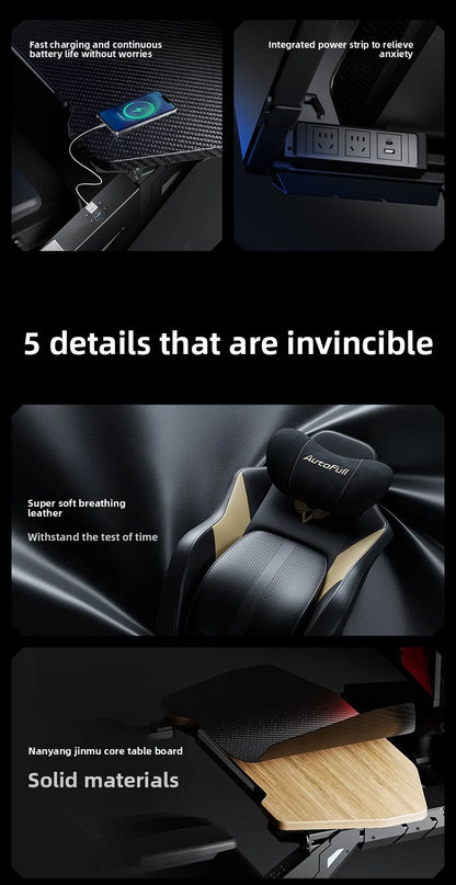 Gaming Office Ergonomic Chair E-sports Pod E-sports Warehouse Cockpit Space Cabin Desk Computer Armchair Silla Ergonomica Chairs