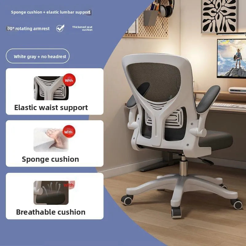 Ergonomic Gaming Chair for Dorm Office Long Hours Comfortable Computer Desk Chair Computer Chair Gaming Comfy Gaming Chair