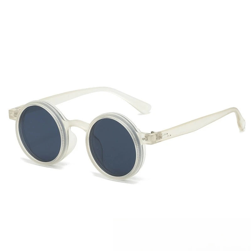360° Rotating Adjustable Sunglasses Round Frame Polarized Sunglasses Outdoor UV Resistant Sunglasses Protective Glasses