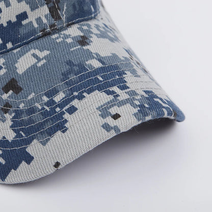 Adjustable Baseball Cap Summer Sunscreen Hat Camouflage Camo Camping Hiking Fishing Caps