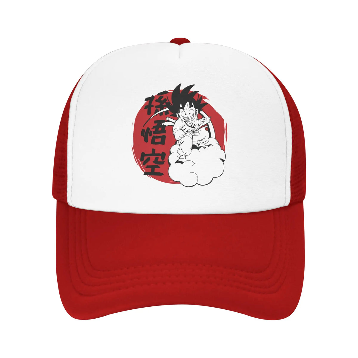 Son Gohan D-Dragon Ball Z „Trucker“ kepurė, unisex lauko kepurės, „Trucker“ darbininkų kepurės, „Trucker“ kepurės, „Snapback“ kepurės, tinklinės beisbolo kepurės