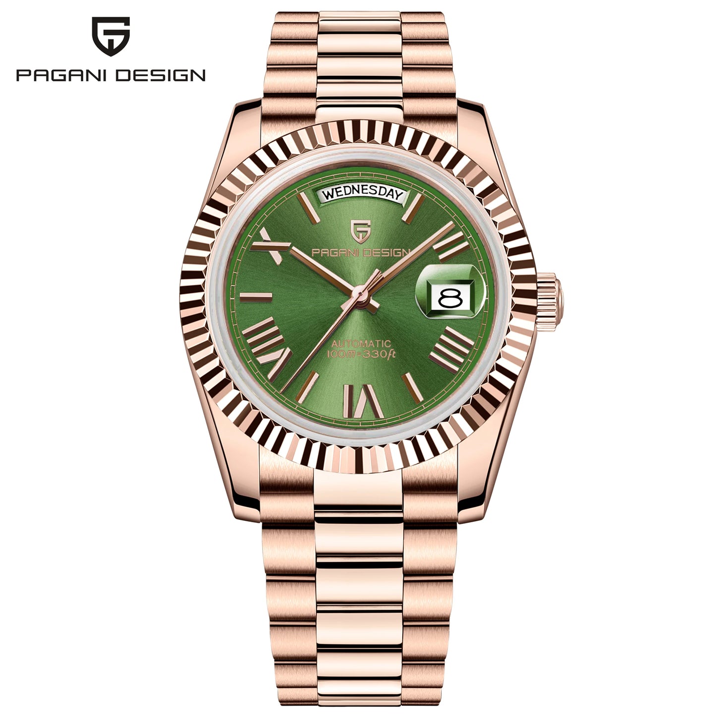 PAGANI DESIGN Men's Watches 2026 New Enamel Dial DD36 Automatic Watch Men Business Waterproof Mechanical Wristwatch For Men Gift
