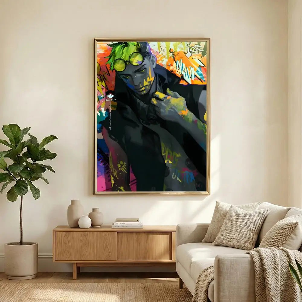 Apex Legends Poster HD Waterproof Self-Adhesive Wall Art with Multi-Scene Compatibility