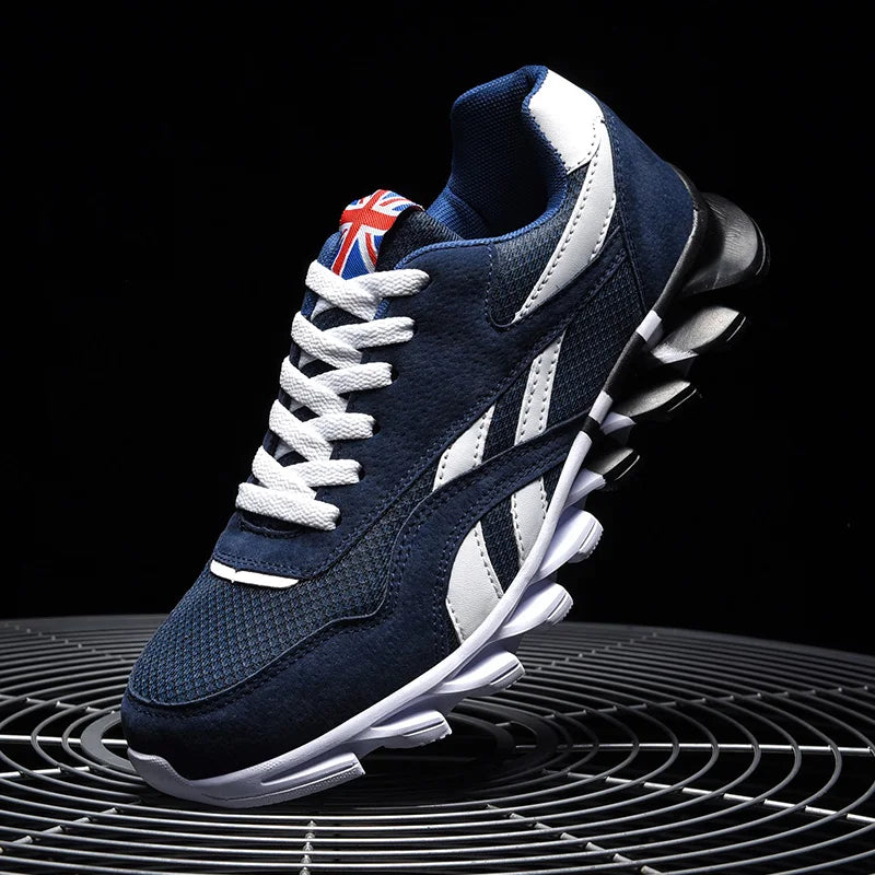 Nuove scarpe da running da uomo e da donna, sneakers casual traspiranti, antiscivolo e ammortizzate, comode per sport all’aperto e camminata, taglie 36-48