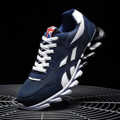 Nuove scarpe da running da uomo e da donna, sneakers casual traspiranti, antiscivolo e ammortizzate, comode per sport all’aperto e camminata, taglie 36-48