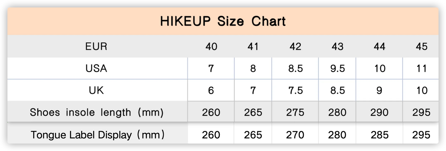 HIKEUP New High Quality Men Hiking Shoes Durable Leather Climbing Shoes Outdoor Walking Sneakers Rubber Sole Factory Outlet