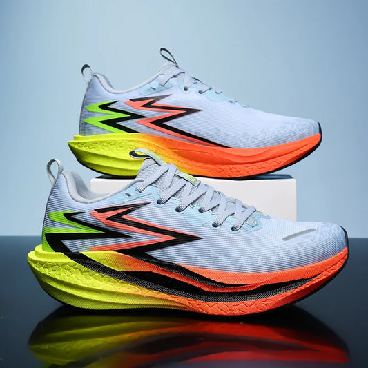 Marathon Men Running Shoes Carbon Board Specialty Sports Breathable Lightweight Women's Comfortable Chunta Athletic Sneakers