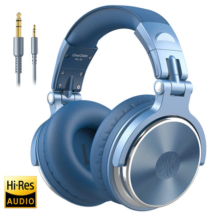 Oneodio Wired Headphones Professional Studio Pro 10/30/50 DJ Headphones With Microphone Over Ear HiFi Hi-Res Monitor Headset