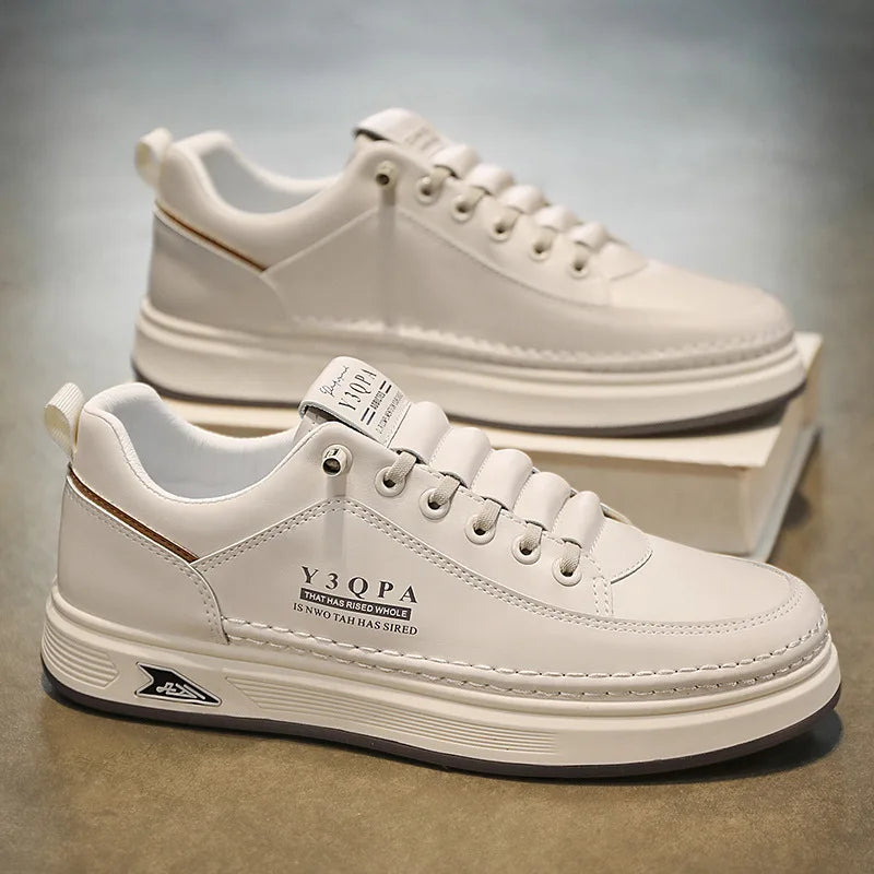 Modische Sommer-Freizeitschuhe für Herren, sportliche Slip-On-Loafer zum Autofahren, vielseitig, bequem, atmungsaktiv, verschleißfest, Leder -..