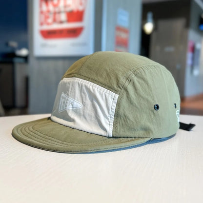 5 Panel Short Brim Embroidered Baseball Cap - Ladies' Sun Hat, Quick Dry Breathable Mesh, Lightweight, Stylish Versatile Cap