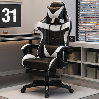 Comfortable Modern Office Chair Ergonomic Rotatable Nordic Breathability Gaming Chair Elastic Durable Cadeira Gamer Furniture