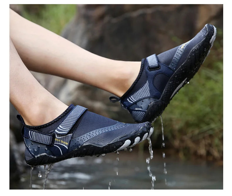 Men Women Water Shoes Aqua Shoes Drainage Beach Sports Swim Sandals Quick Dry Boating Barefoot Diving Fishing Surfing Sneakers