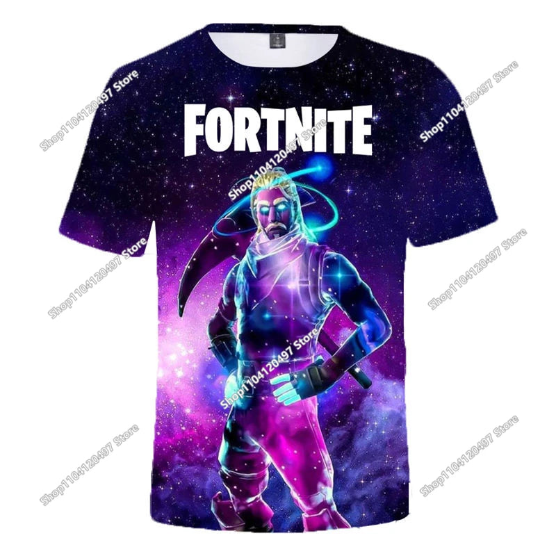 Game Fortnite Hoodies Teenager Boys Hoodie Kids Sweatshirts Cartoon Leisure Outerwear Children Cosplay Pullovers Streetwear Gift