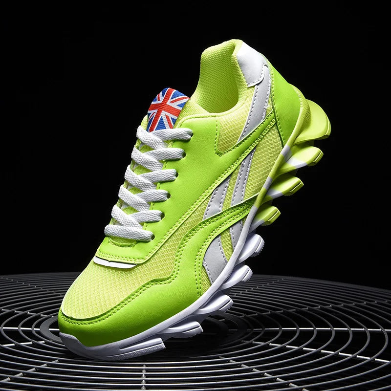 Nuove scarpe da running da uomo e da donna, sneakers casual traspiranti, antiscivolo e ammortizzate, comode per sport all’aperto e camminata, taglie 36-48