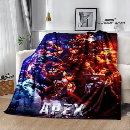 3D Games Apex Legends Printed Blankets Fashion Warm Blanket Soft And Comfortable Blanket Home Travel Blanket Birthday Gift