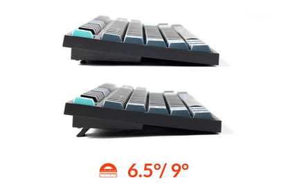 Keychron B33 Wireless Keyboard 80% TKL Layout Scissor Mechanism Switch Silent Typing 2.4G and Bluetooth Connection